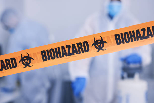 Professional Infectious Disease Decontamination technician working in Coachella, CA